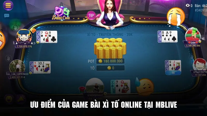 Những điểm nổi bật thu hút khách hàng của game xì tố