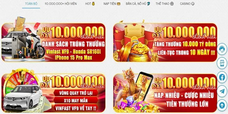 Tất tần tật về nạp tích lũy nhận thưởng tuần